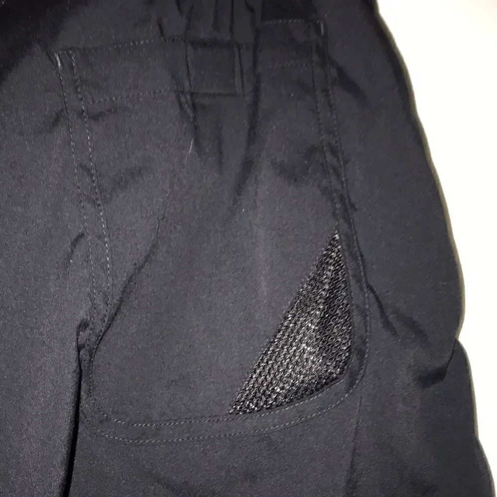 Nautica Competition Mens XL Swim‎ Trunks Black Blue Lime Green Colorblock Shorts